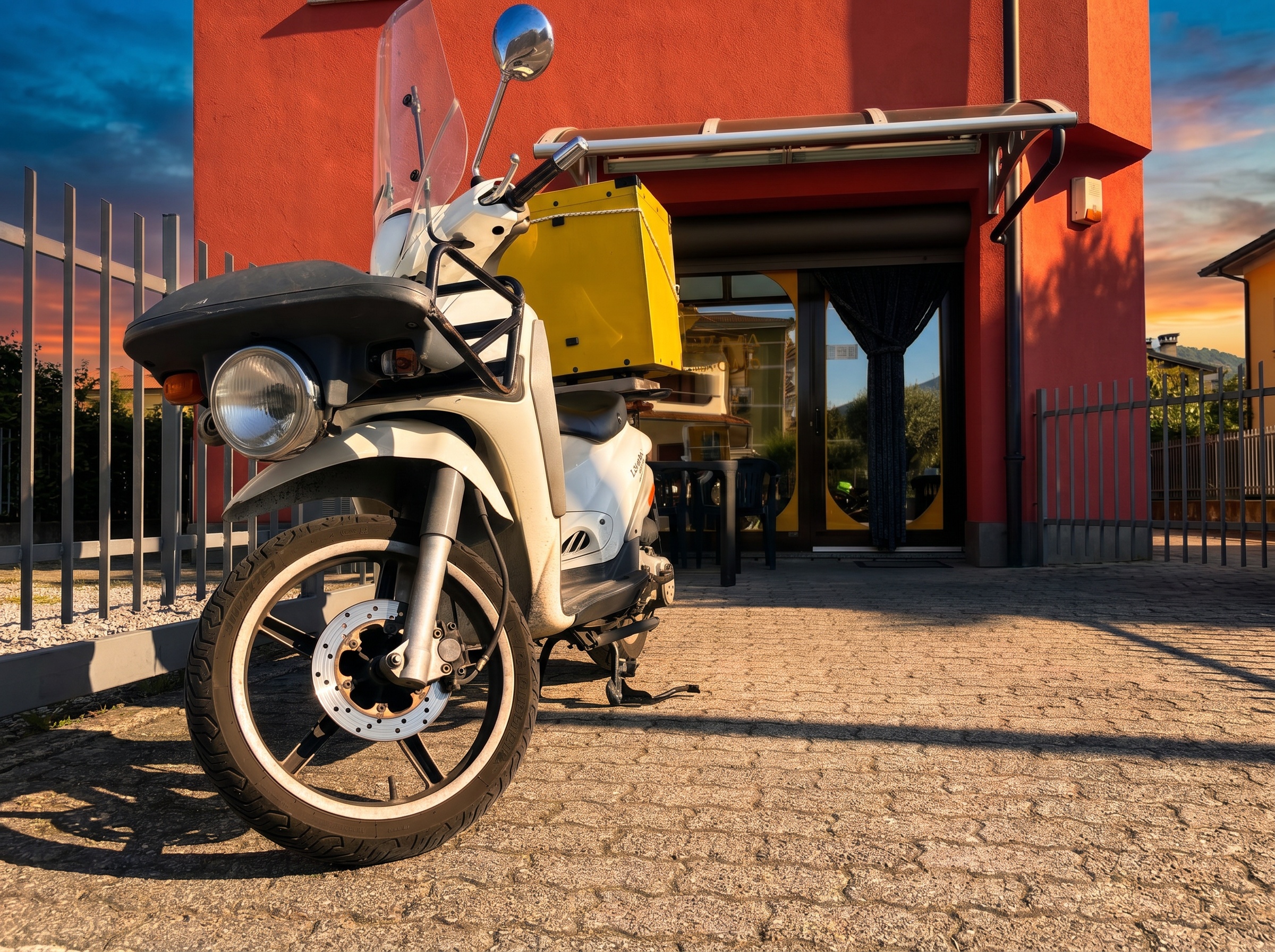 Scooter per la consegna a domicilio